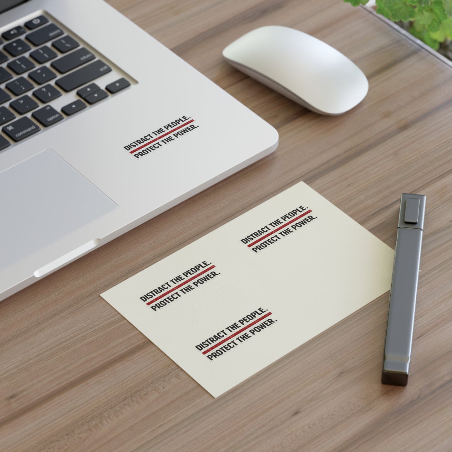 Distract the People, Protect the Power - Sticker Sheet