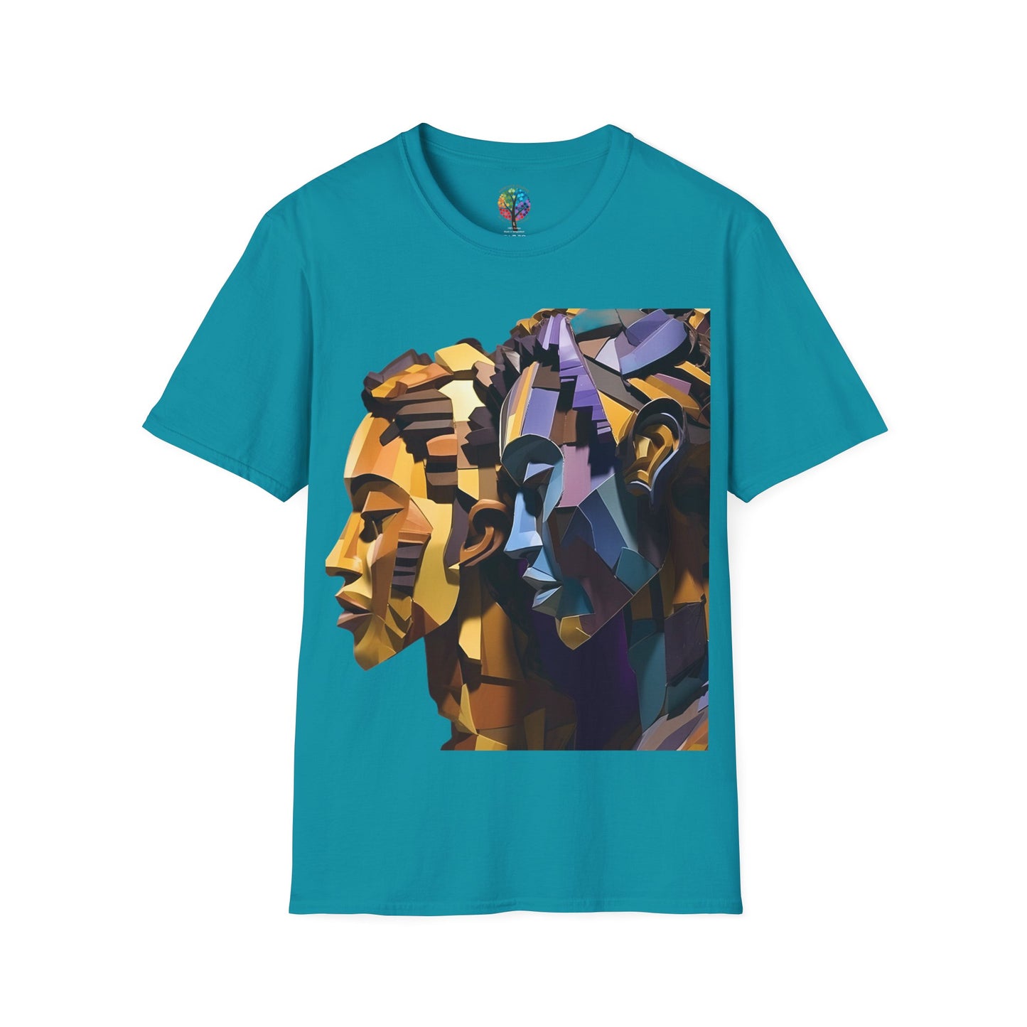 CARVED FACES SOFTSTYLE T-SHIRT UNISEX