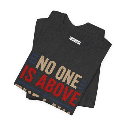 No One Is Above The Law - Premium Opinion Tee