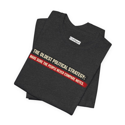 The Oldest Political Strategy - Premium Opinion Tee