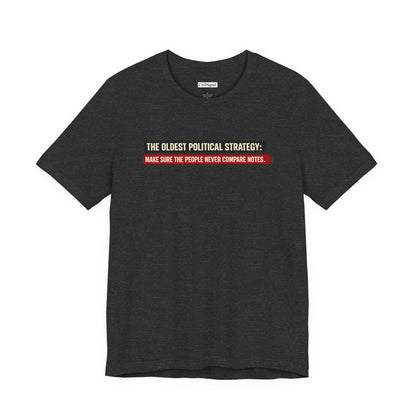 The Oldest Political Strategy - Premium Opinion Tee