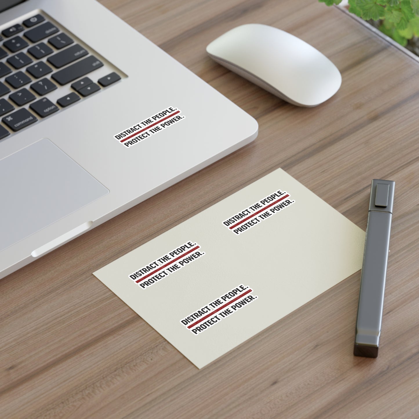 Distract the People, Protect the Power - Sticker Sheet