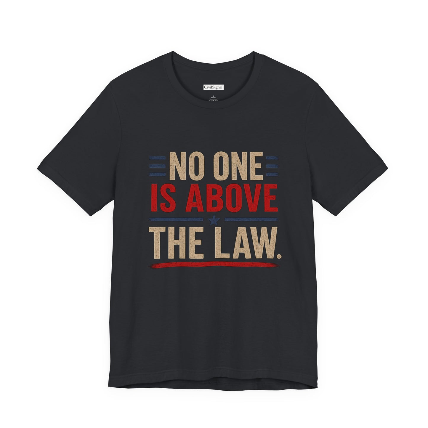 NO ONE IS ABOVE THE LAW - Premium Opinion Tee