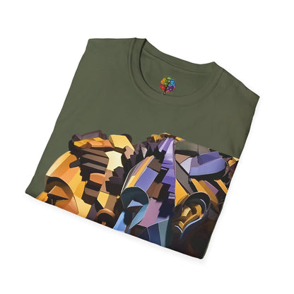 CARVED FACES SOFTSTYLE T-SHIRT UNISEX