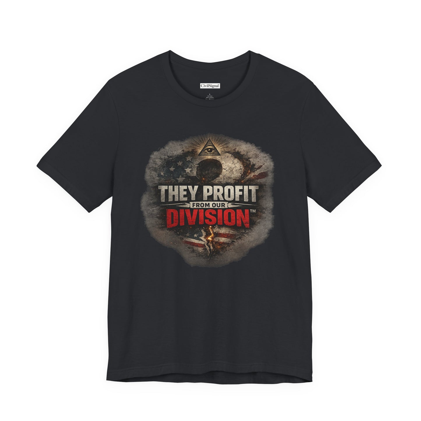 They Profit From Our Division - Premium Opinion Tee
