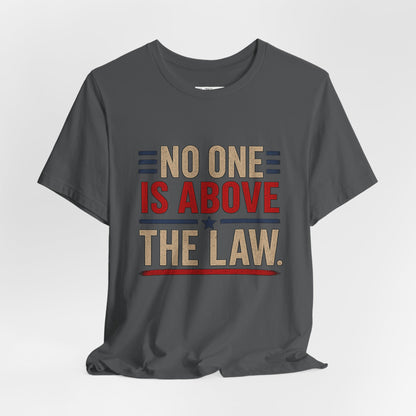 NO ONE IS ABOVE THE LAW - Premium Opinion Tee