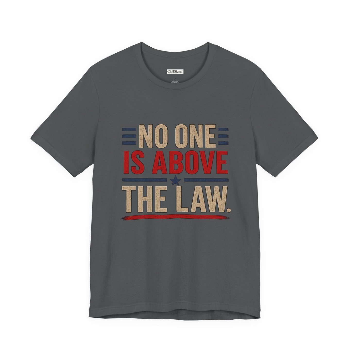 NO ONE IS ABOVE THE LAW - Premium Opinion Tee