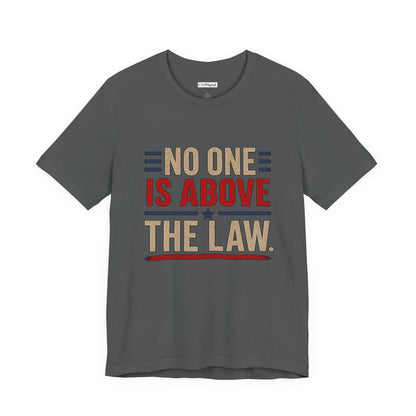 NO ONE IS ABOVE THE LAW - Premium Opinion Tee