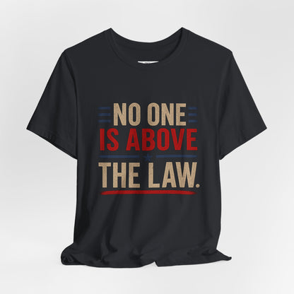 No One Is Above The Law - Premium Opinion Tee